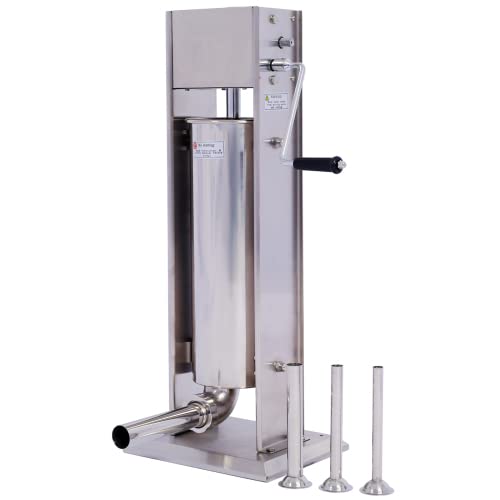 Stainless Steel Vertical Sausage Stuffer 15LB L1412