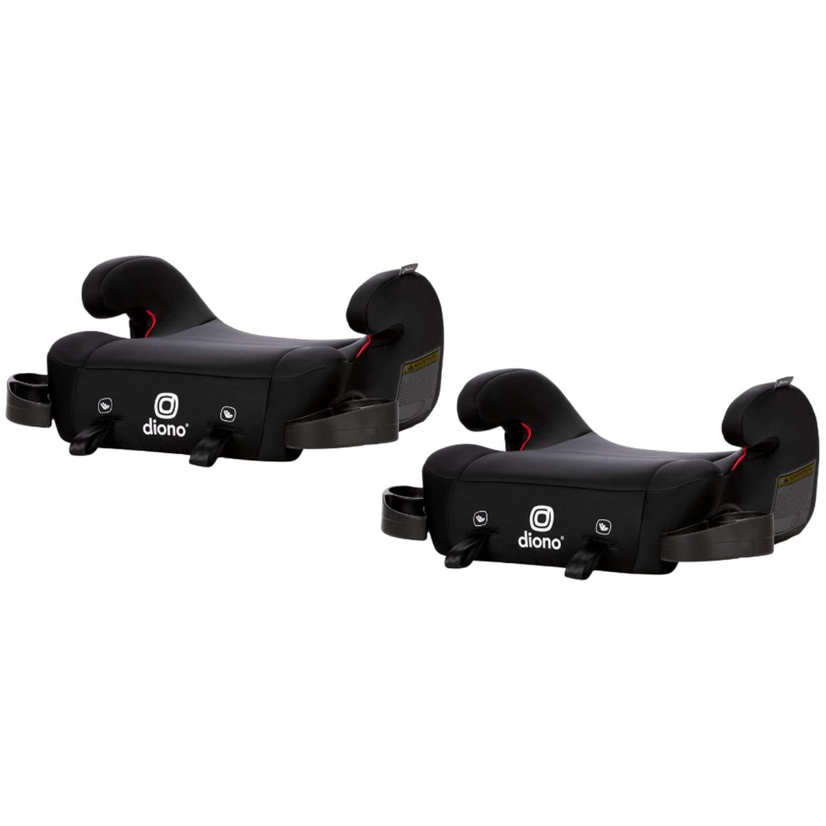 Black Backless Belt-Positioning Booster Car Seat I9322