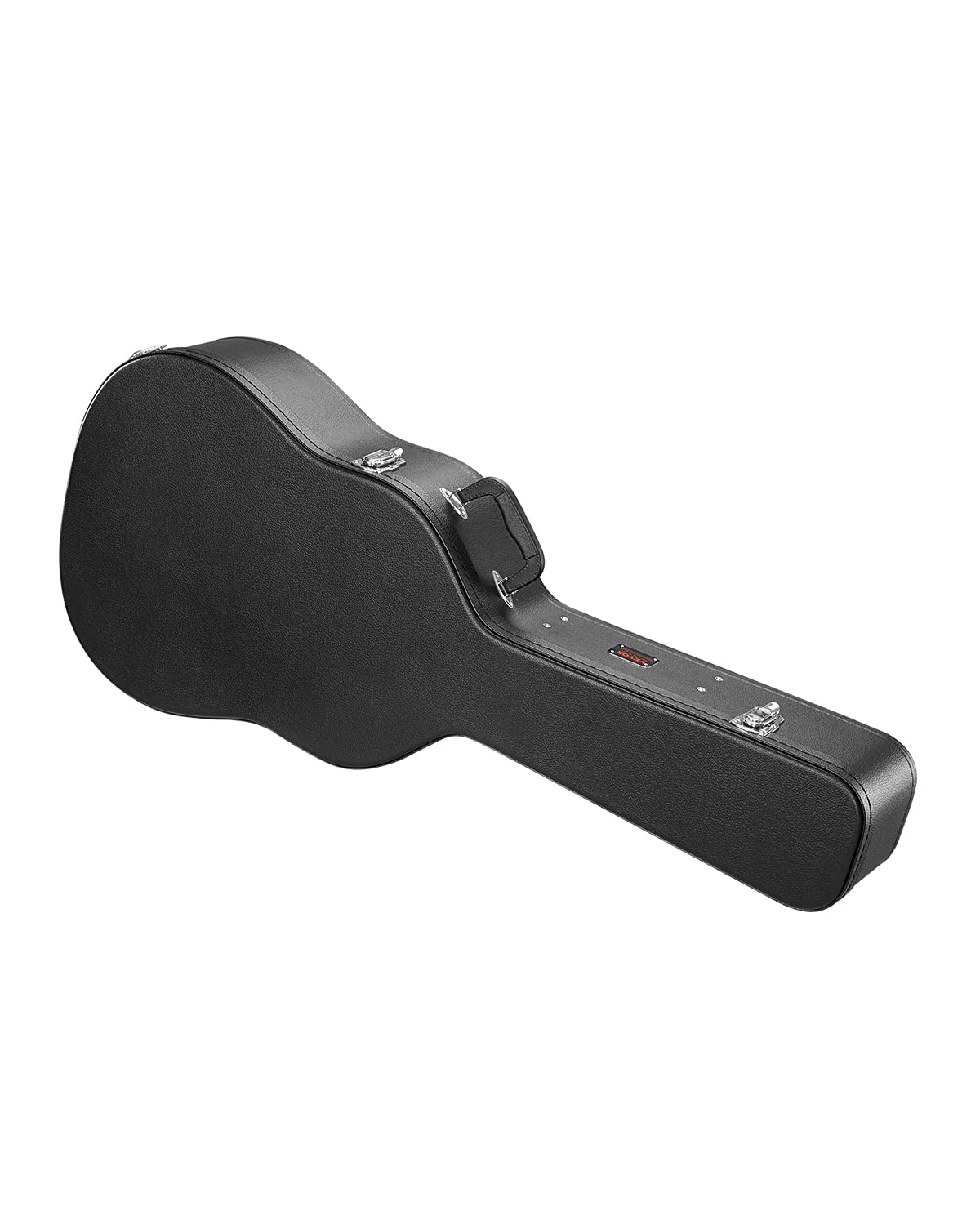 Black 43.31 in Gourd-Shaped Acoustic Guitar Hard Case S933