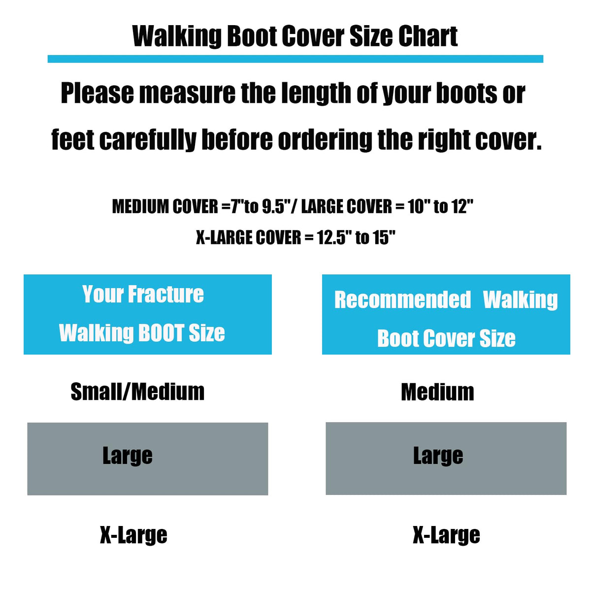 Medium Waterproof Anti-slip Washable Walking Boot Covers C8146