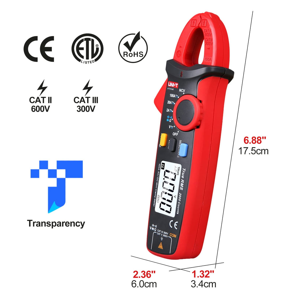 Digital Clamp Meter Multimeter D4012