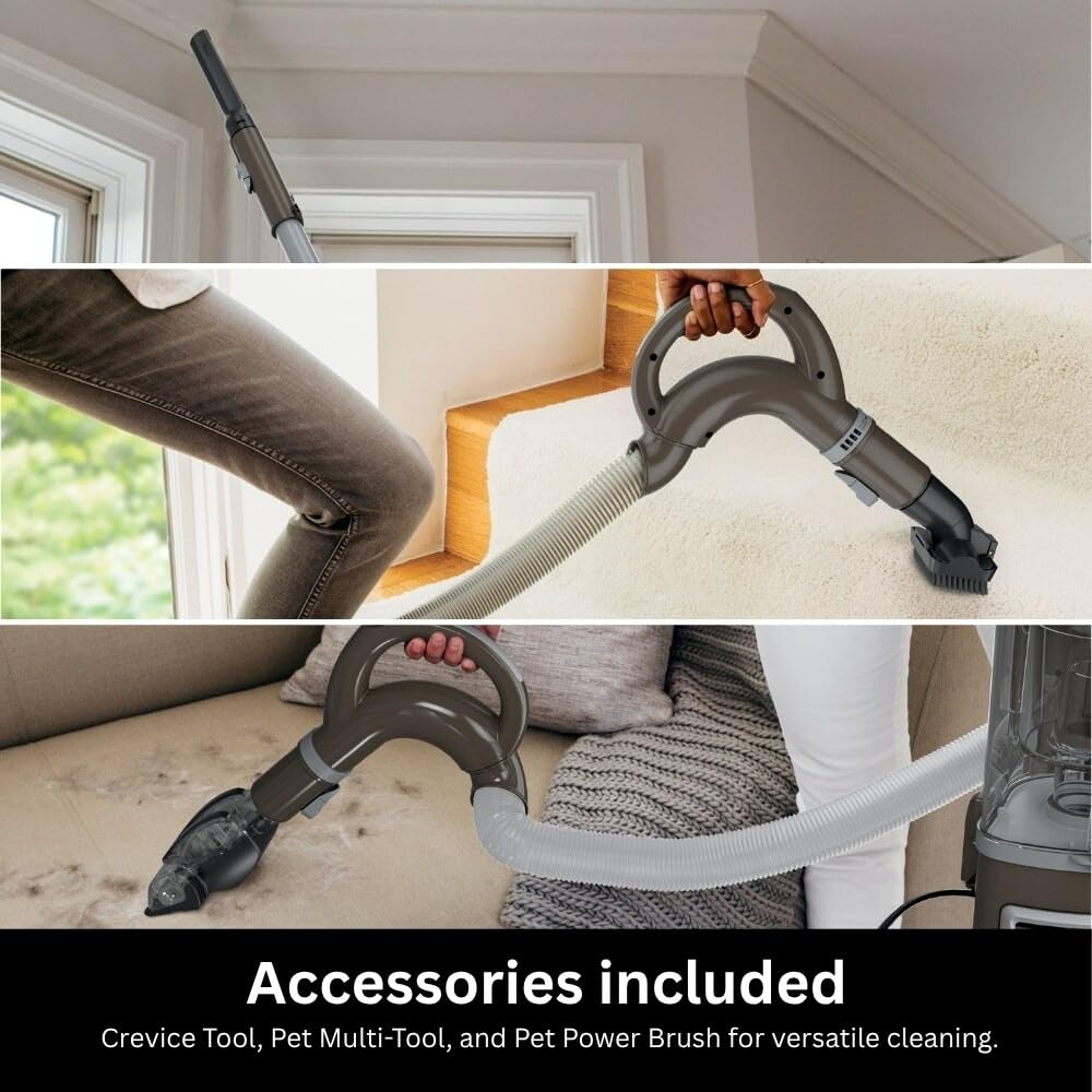 Bagless Pet Upright Vacuum Cleaner with HEPA Filter X49593