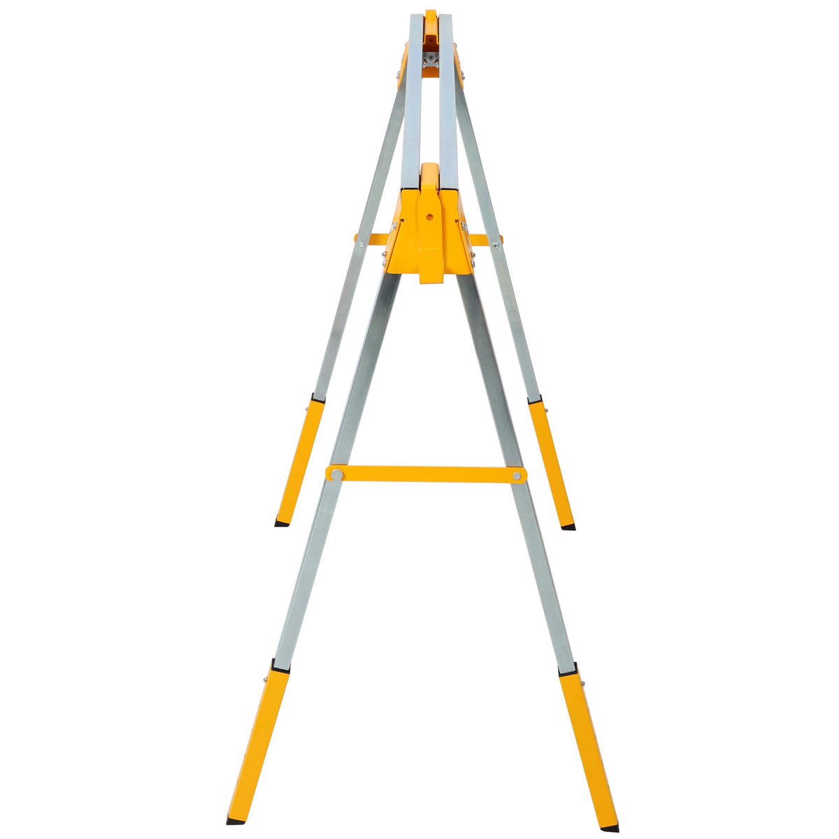 2 Pack Adjustable Height Steel Sawhorse D7379