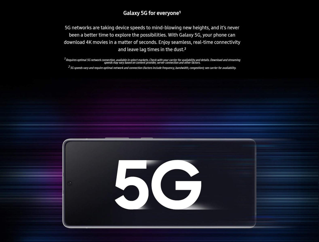 5G 128GB 6GB Prism Cube Black Smartphone K241970