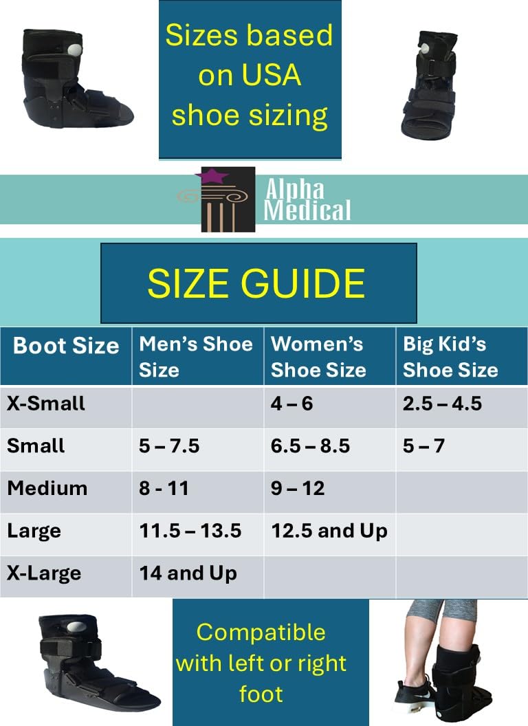 Mid-Calf Air Walker Boot E13217