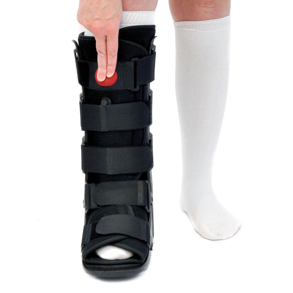 Tall Air CAM Walker Boot + Ankle & Foot Ice Pack Cold Wrap G9883