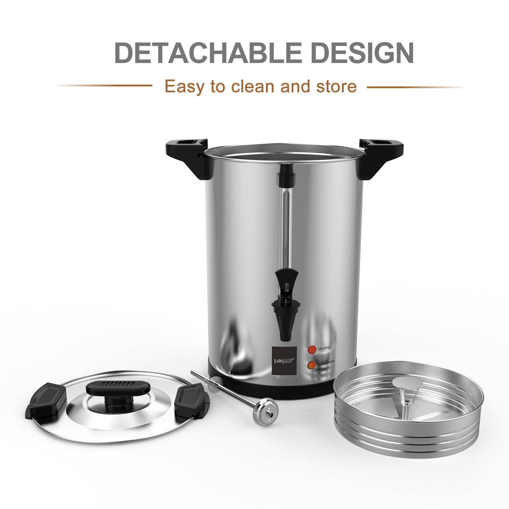 32-Cup Stainless Steel Electric Coffee Urn D4799