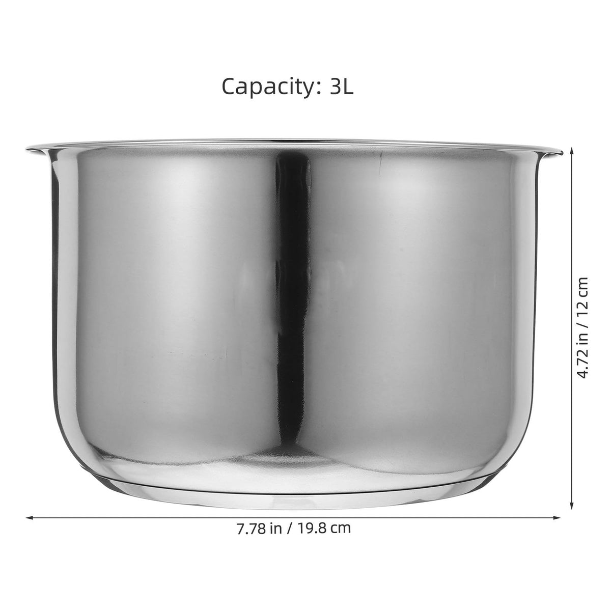 3L Stainless Steel Rice Cooker Inner Pot P73823