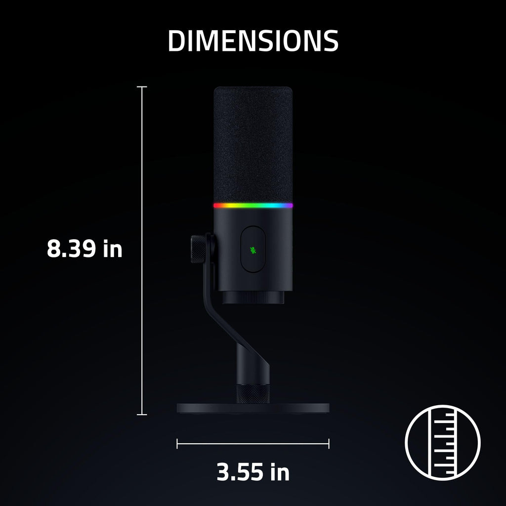 Black Dynamic USB Type C & XLR Microphone G143905