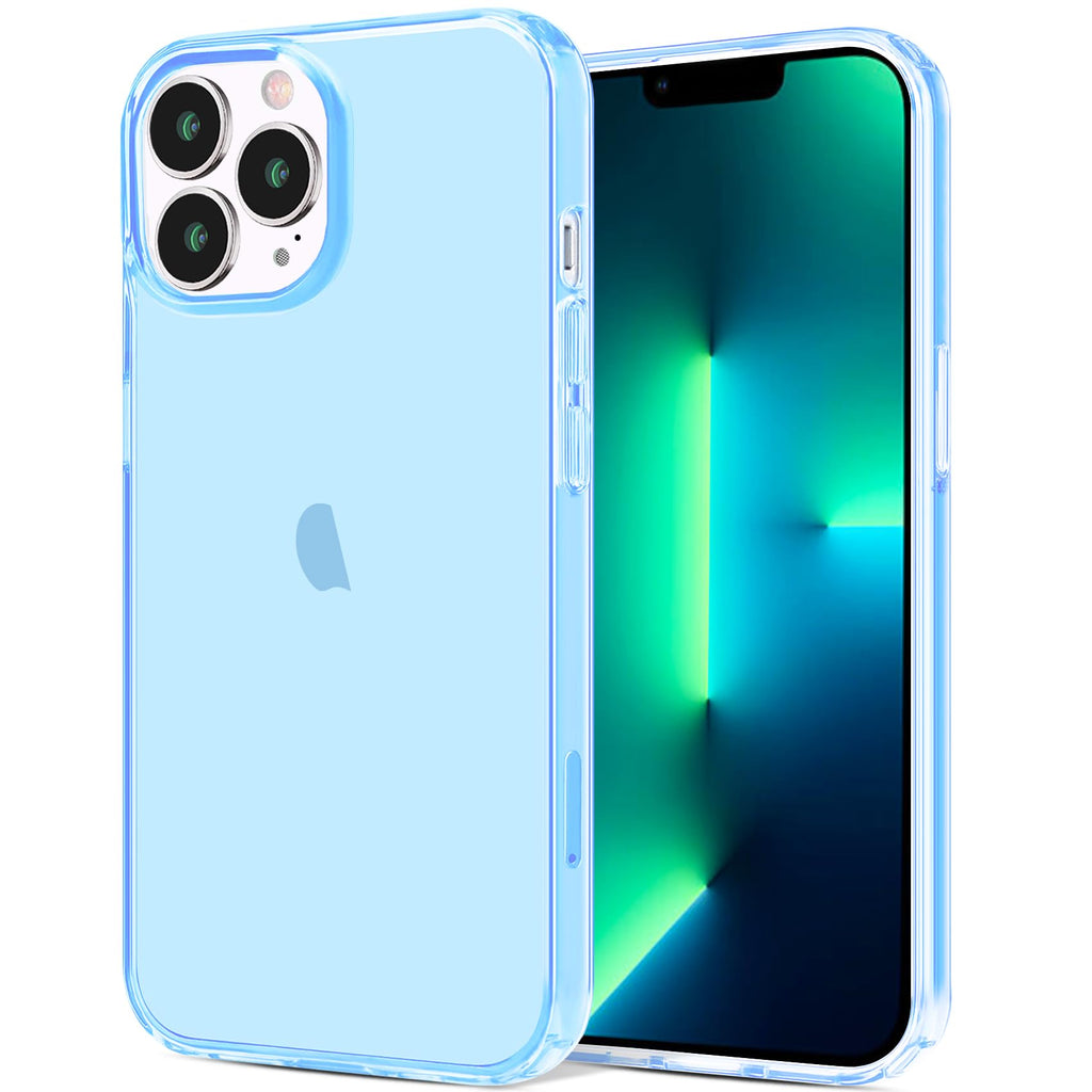 Clear Soft Shockproof Slim Thin Blue Phone Case N6541