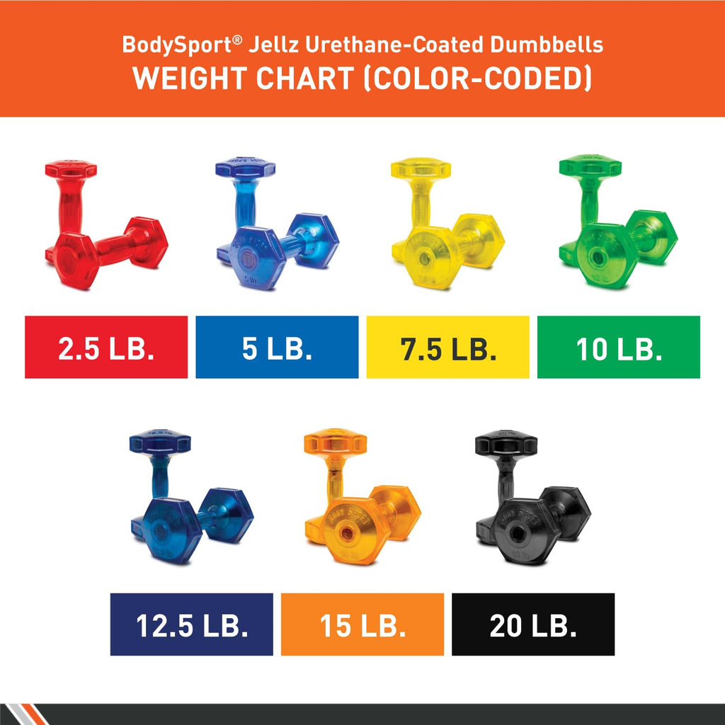 Urethane Aerobic Dumbbells Pair M241