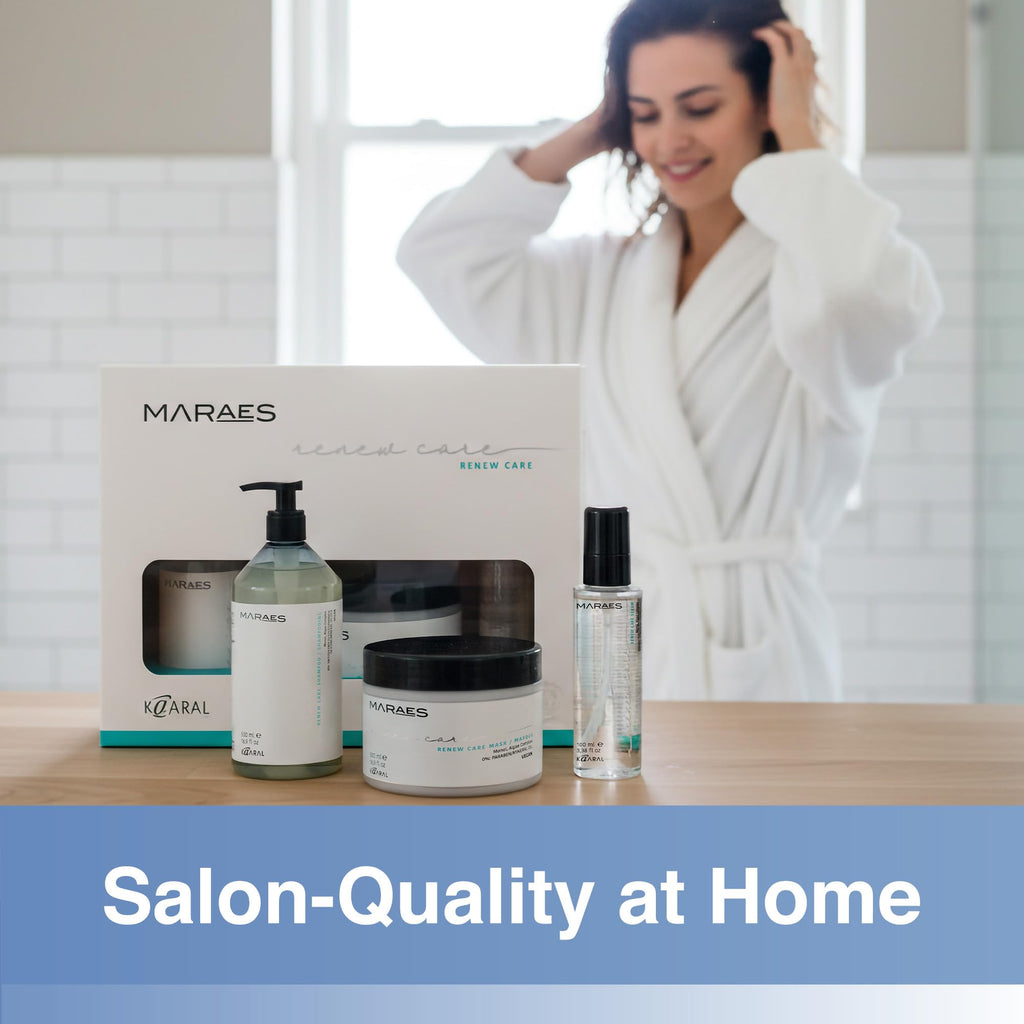 Vegan Shampoo, Mask & Serum 3-Piece Set D83556