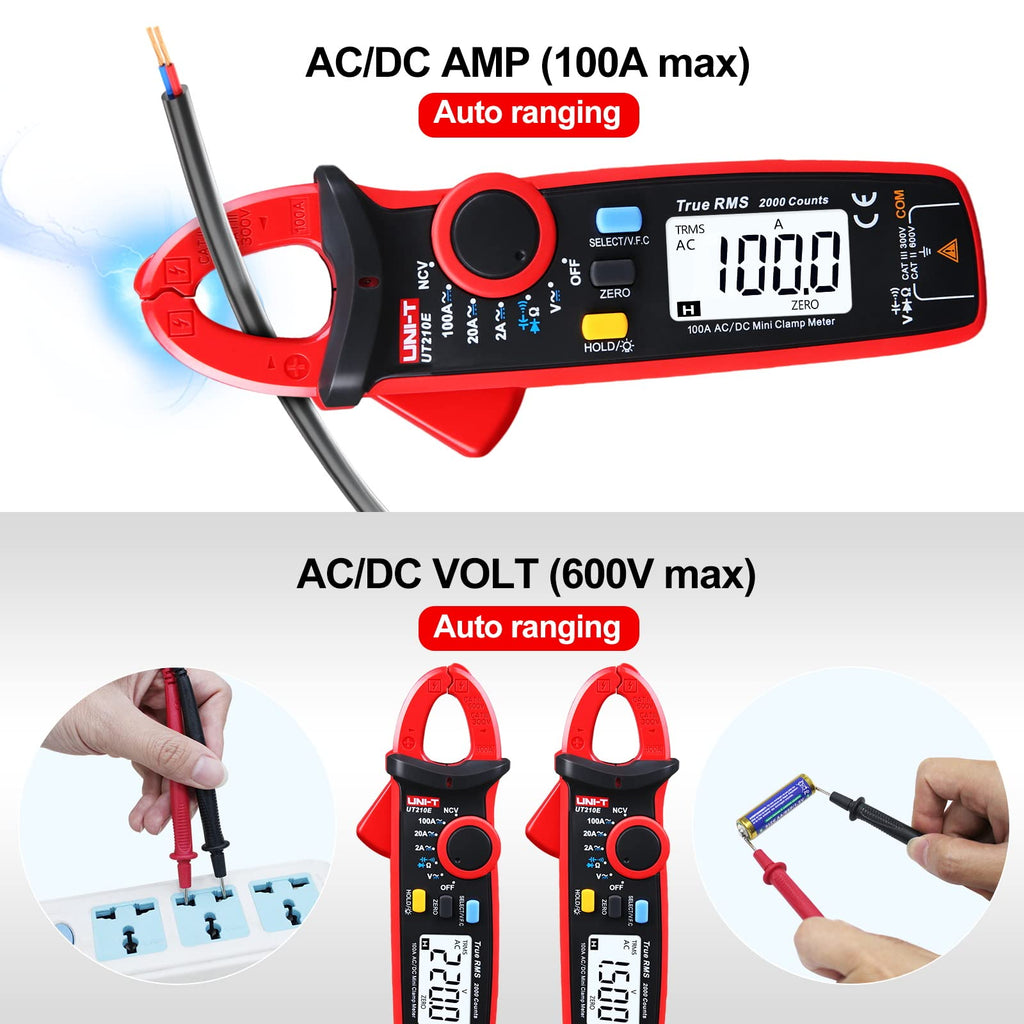 Digital Clamp Meter Multimeter D4012