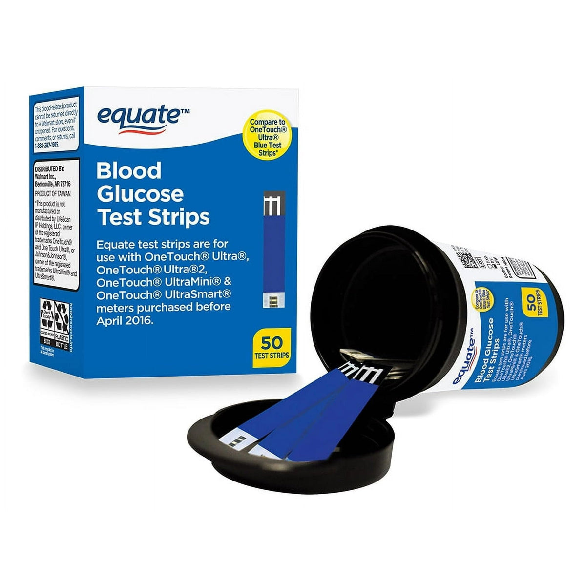Blood Sugar Test Strips 50ct C136569