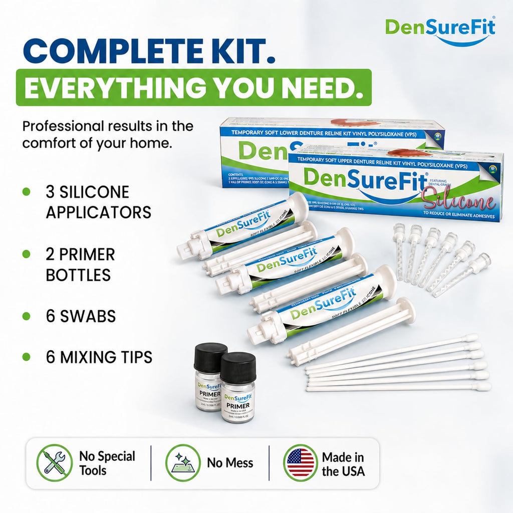 Soft Silicone Denture Reline Kit C4622