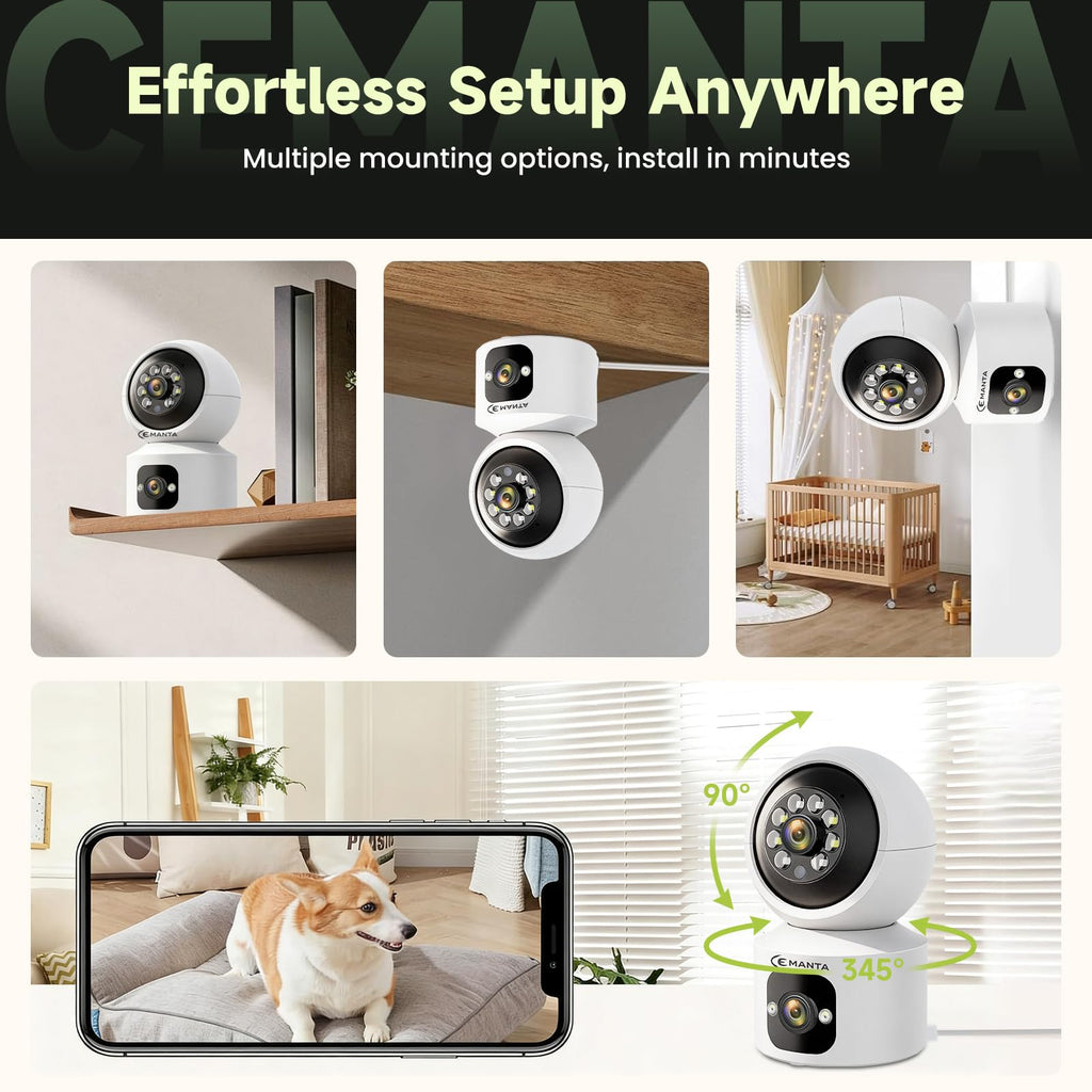 4MP Indoor Security Camera V9374