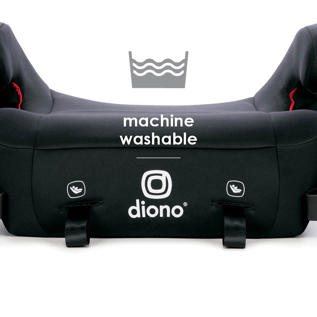Black Backless Belt-Positioning Booster Car Seat I9322