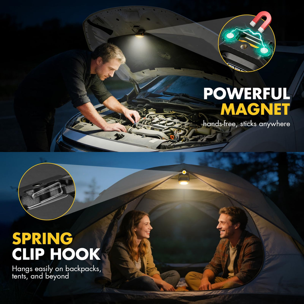 Rechargeable Magnetic Work Light R722