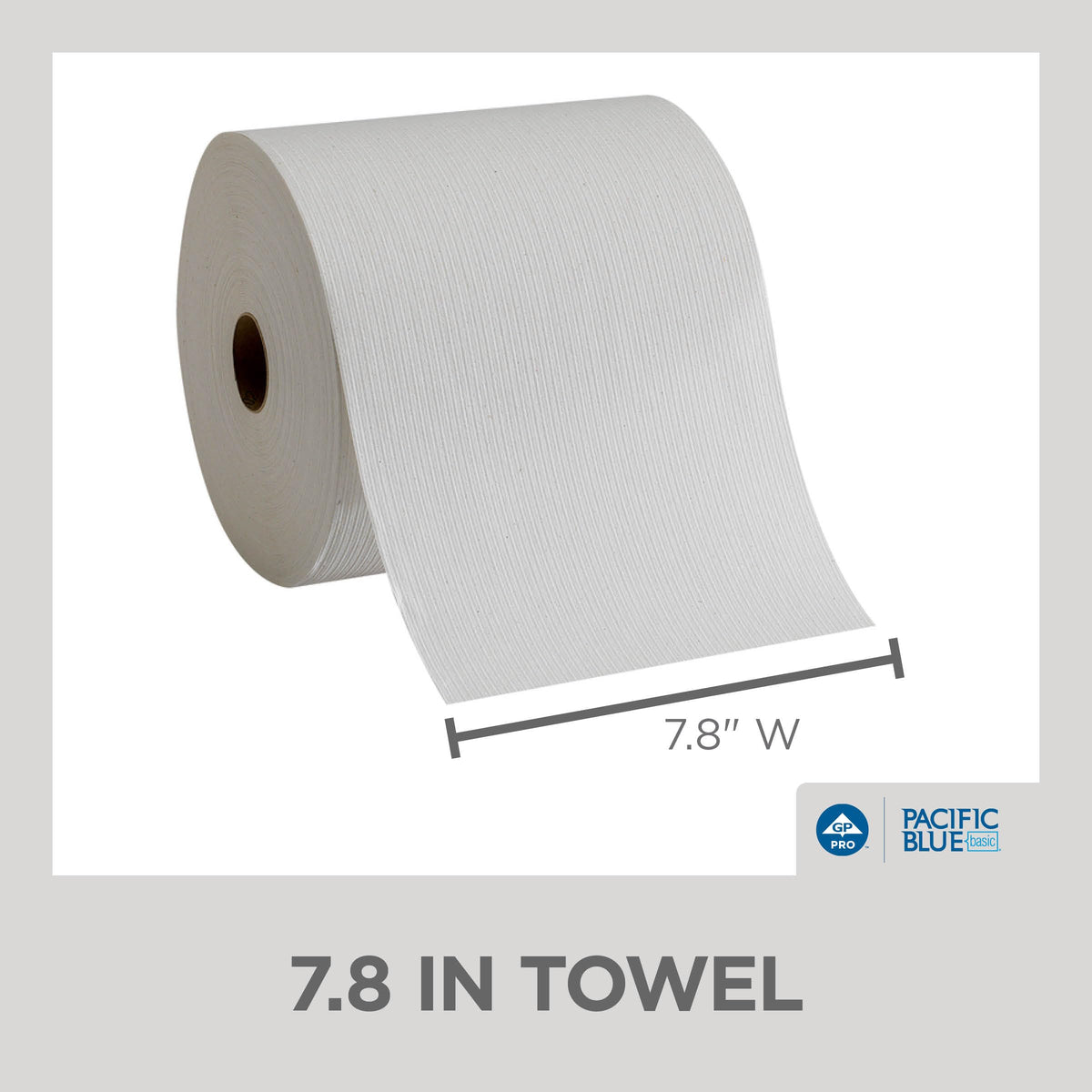 White Recycled Paper Towel Rolls O37431