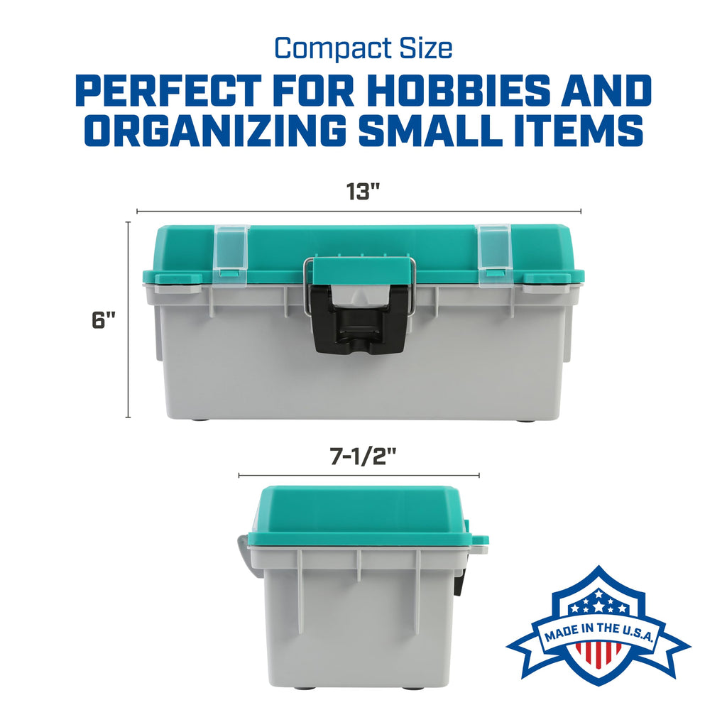 13" Tackle Box with Lift Out Tray F972