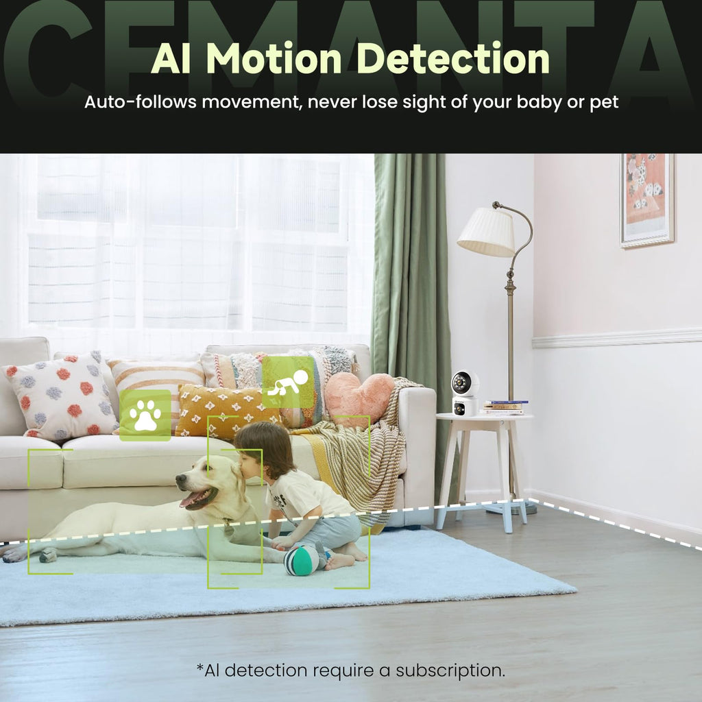 4MP Indoor Security Camera V9374