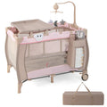 3 in 1 Portable Baby Playard with Bassinet and Changing Table C1635