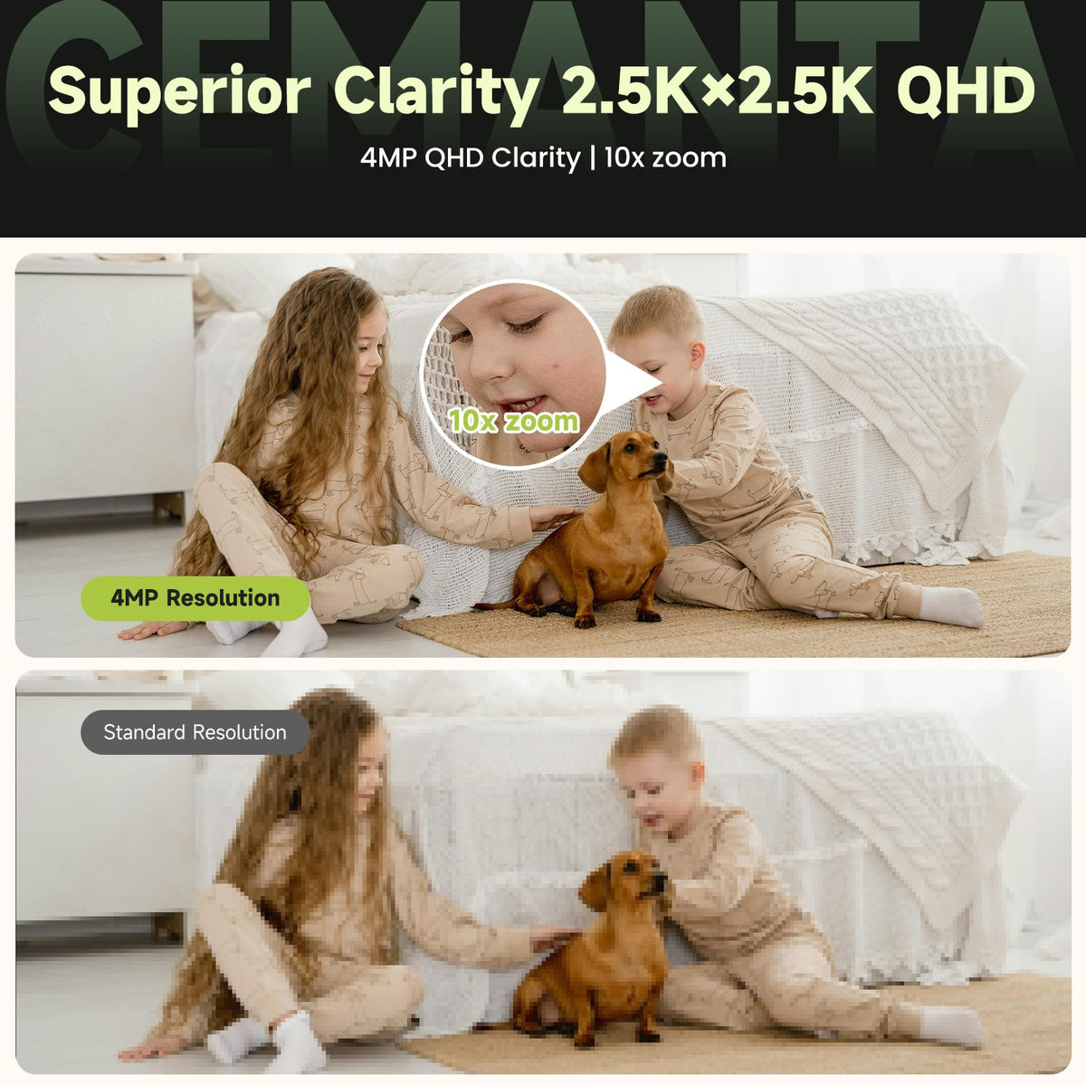 4MP Indoor Security Camera V9374