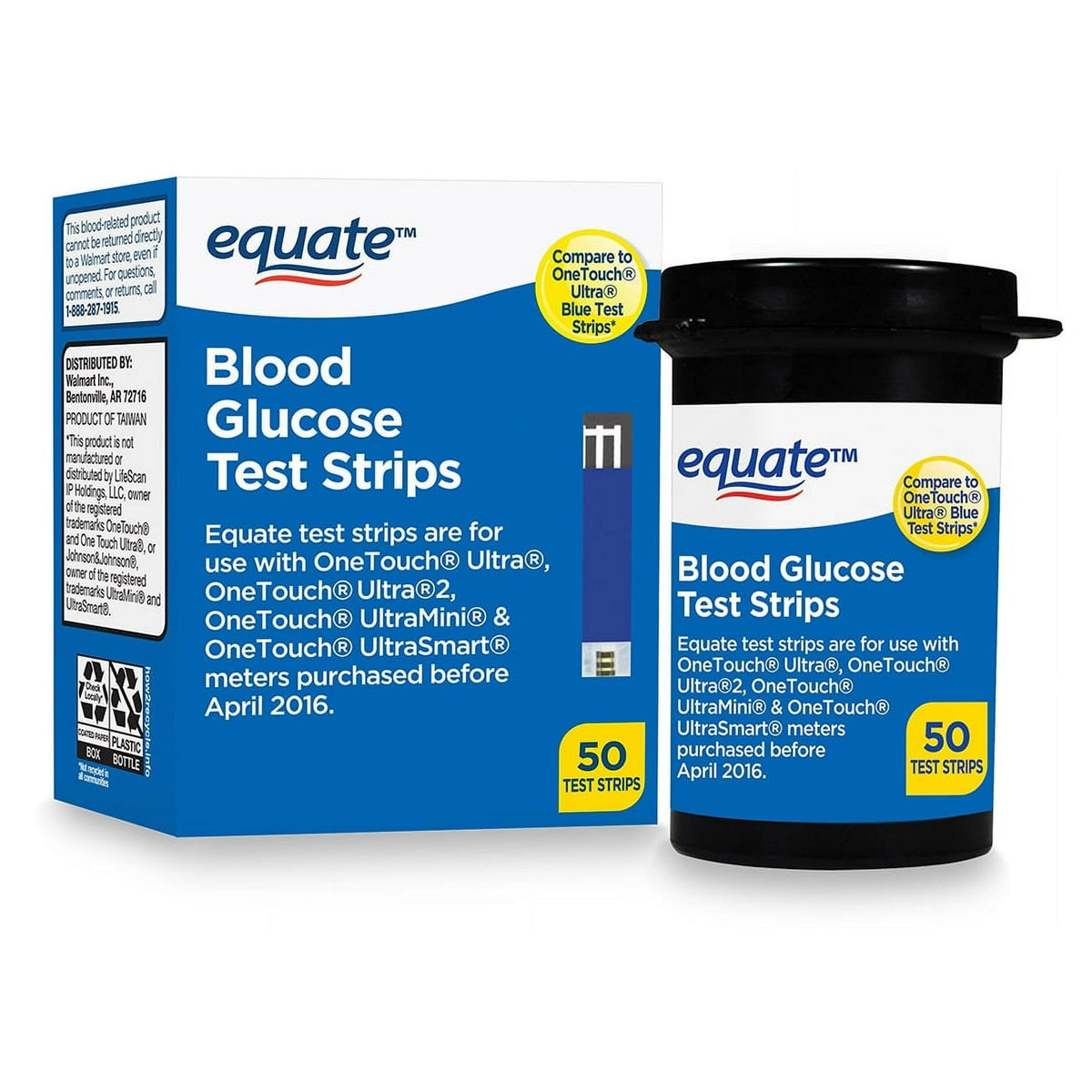 Blood Sugar Test Strips 50ct C136569