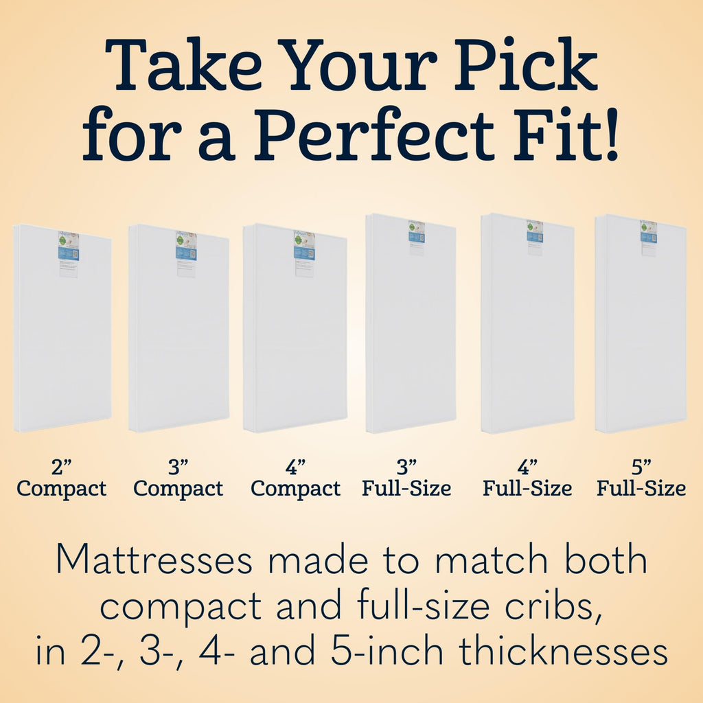 3" Foam Baby Crib Mattress N855