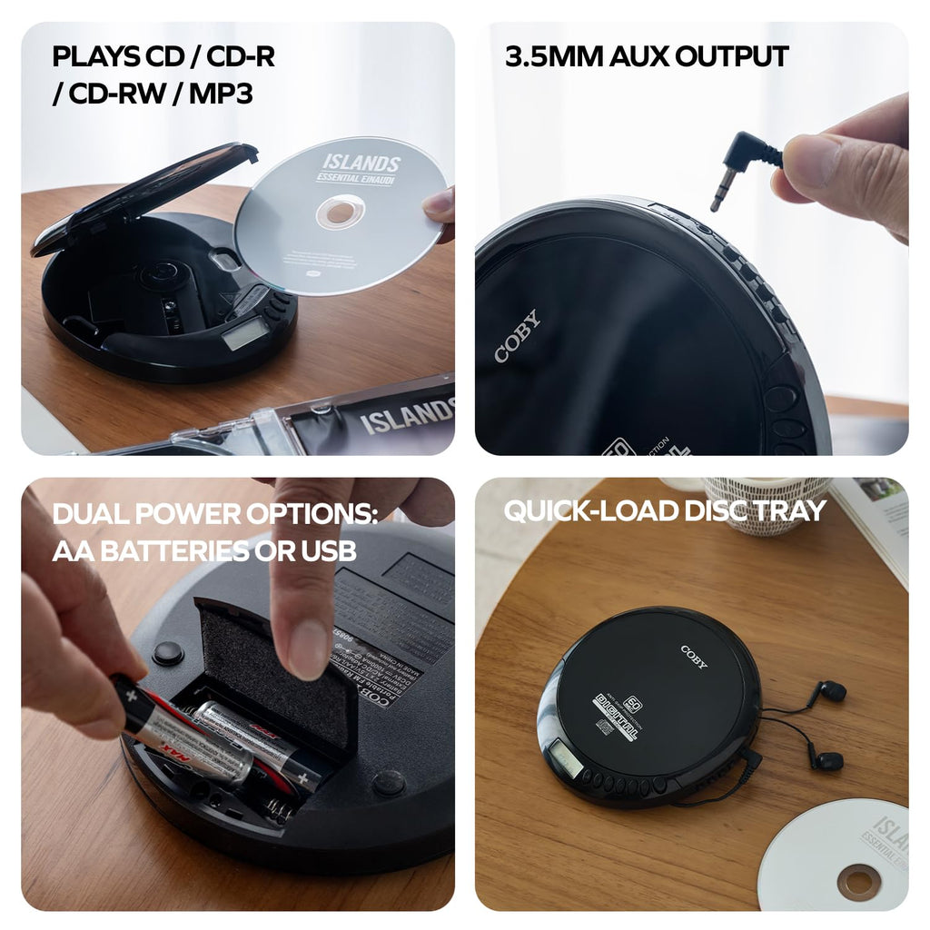 Portable CD Player with FM Radio H653
