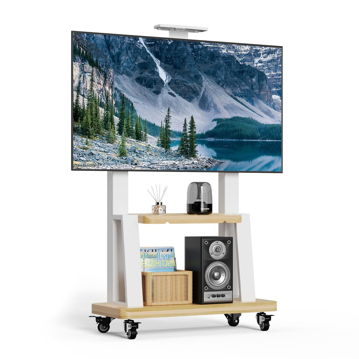 TV Stand on Wheels for 32-75 Inch TVs M545546