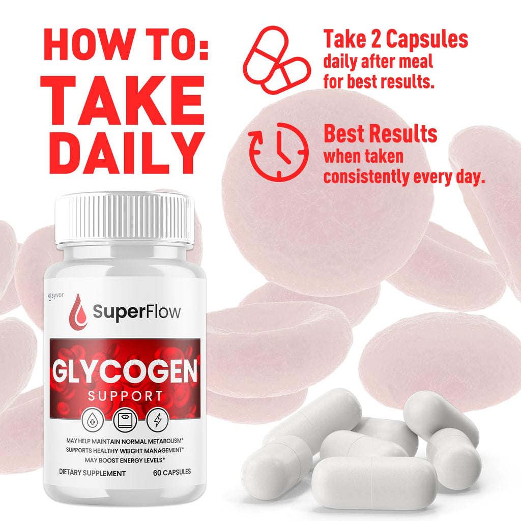 Glycogen Support Supplement Formula 300 Capsules T6858