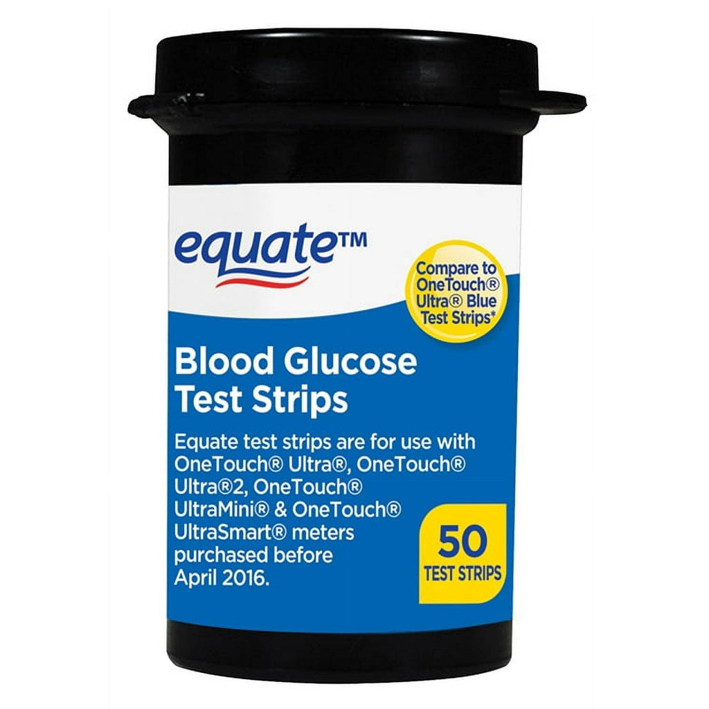 Blood Sugar Test Strips 50ct C136569
