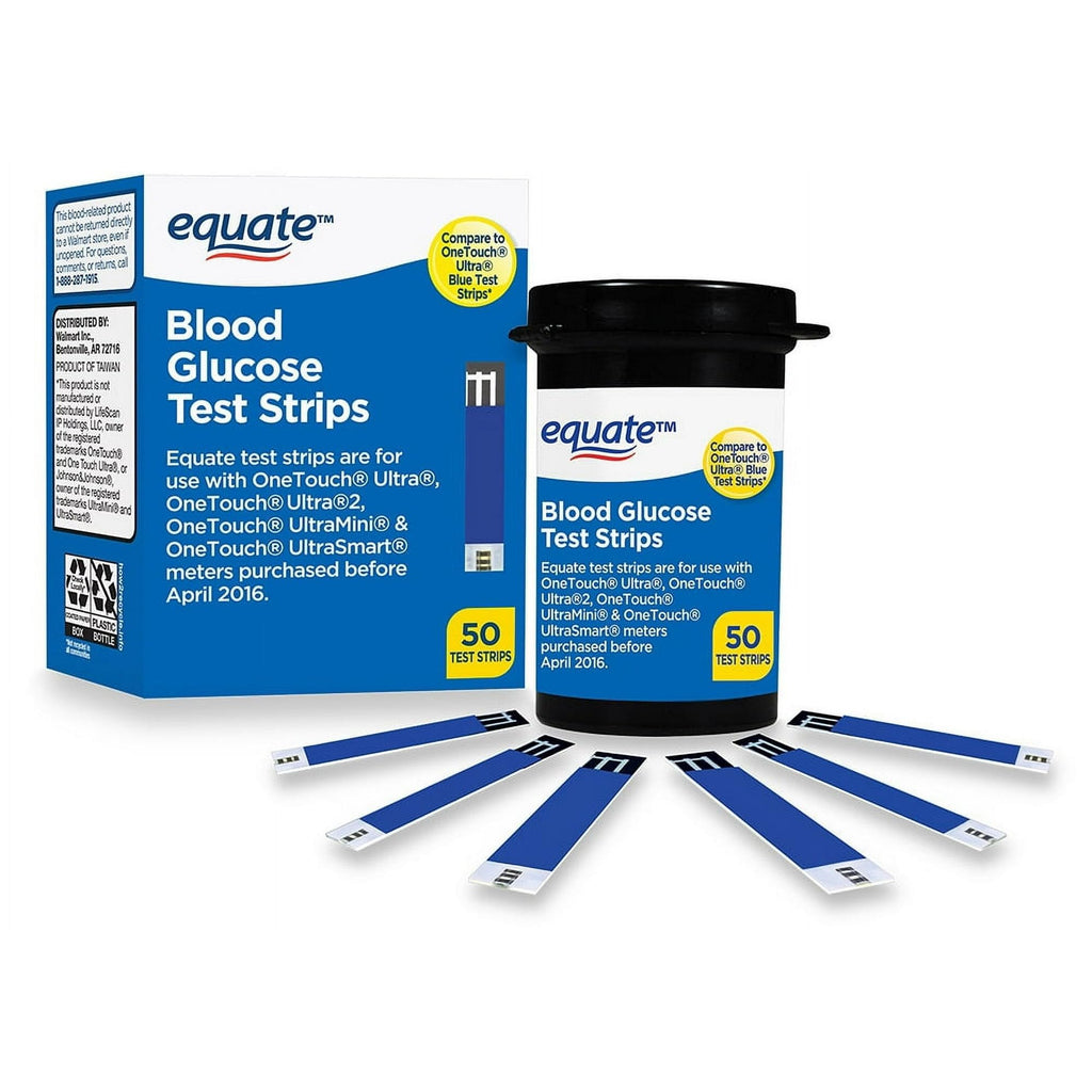 Blood Sugar Test Strips 50ct C136569
