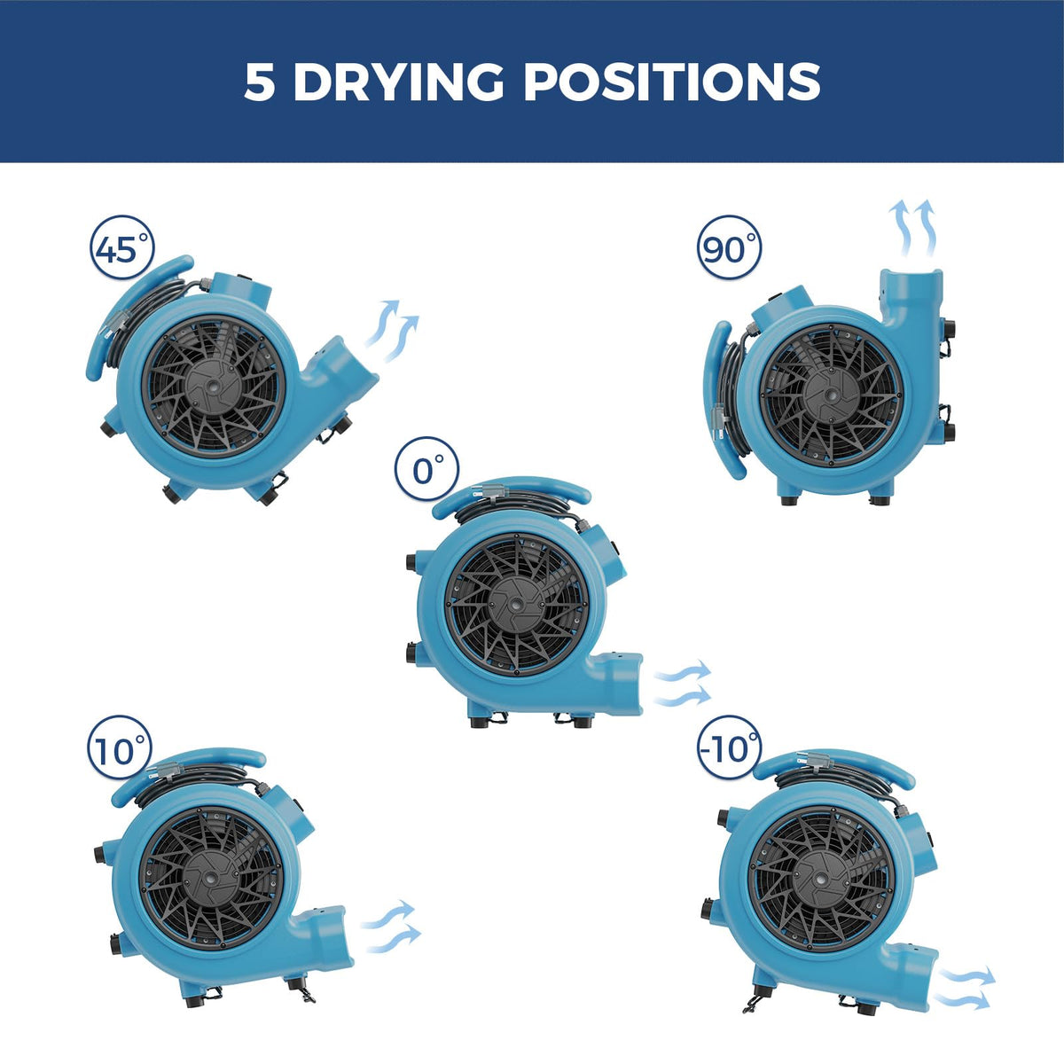 3 Speed Floor Drying Fan H572