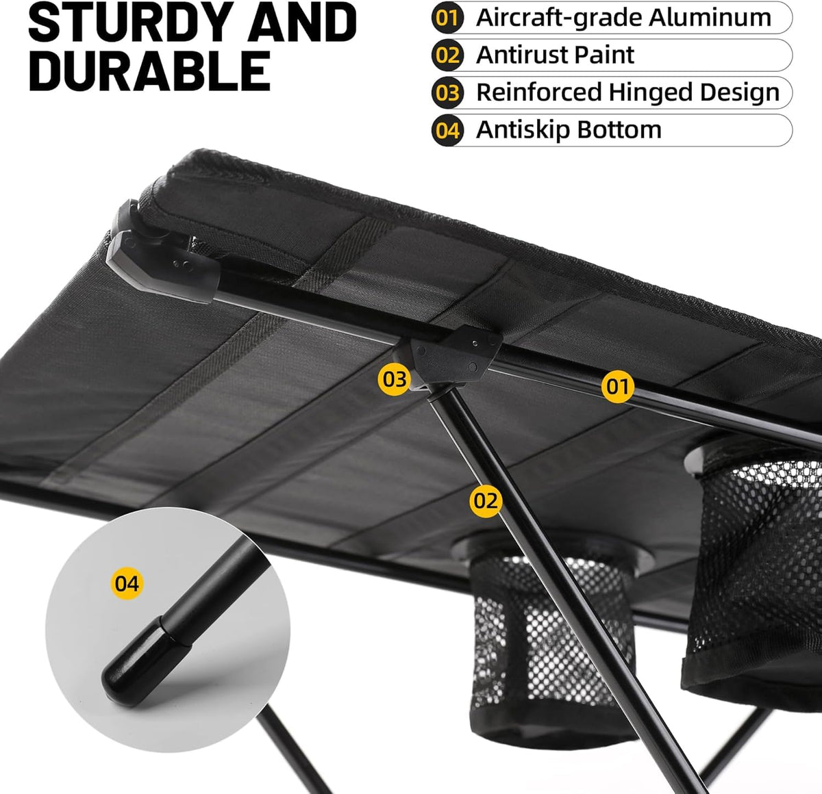 Portable Folding Camping Side Table H831372
