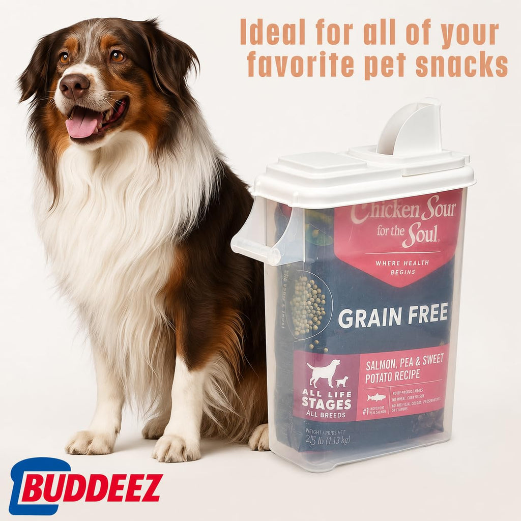 Airtight Pet Food Storage Container 32 Quart with Pour Spout M541137