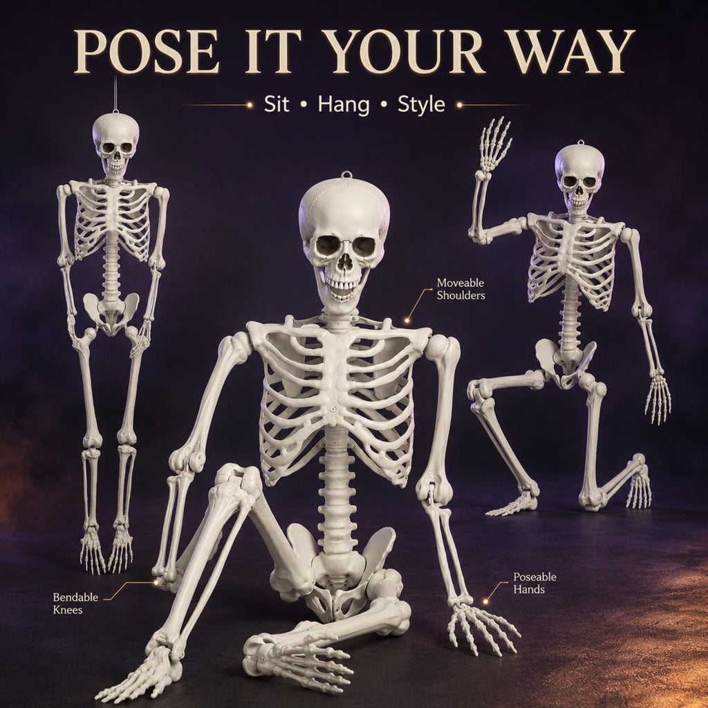 Life Size Posable Skeleton Z206540