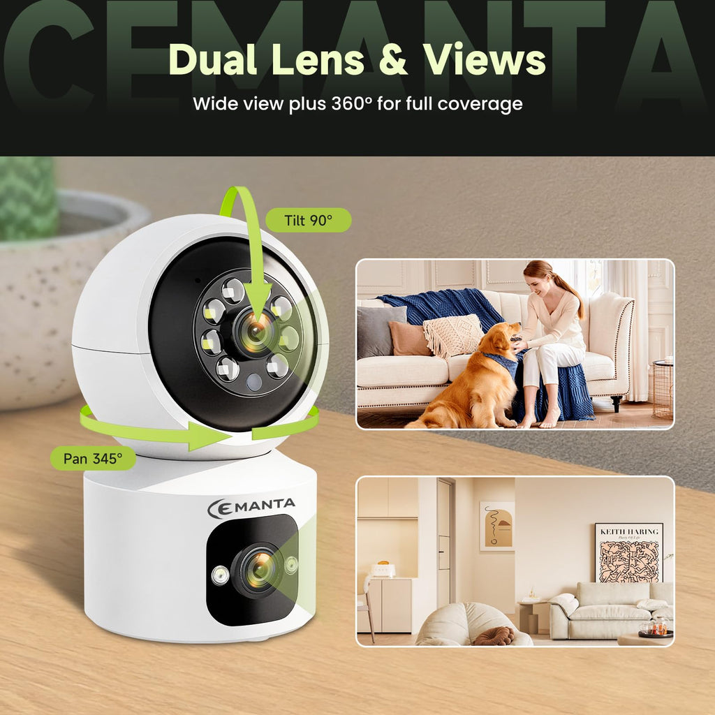 4MP Indoor Security Camera V9374