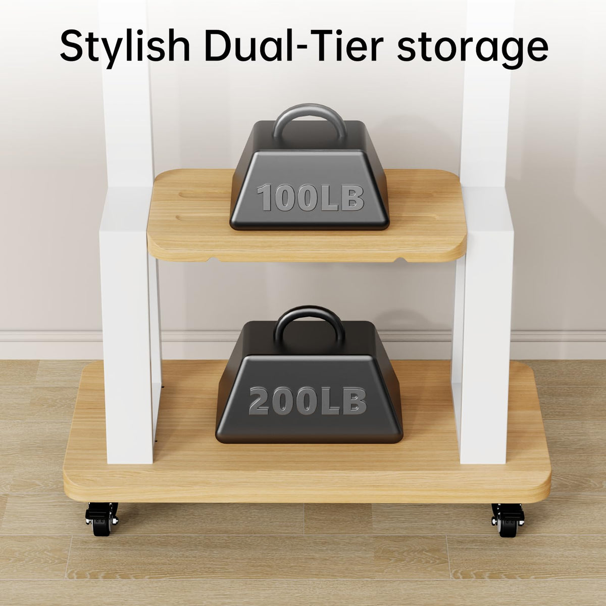 TV Stand on Wheels for 32-75 Inch TVs M545546