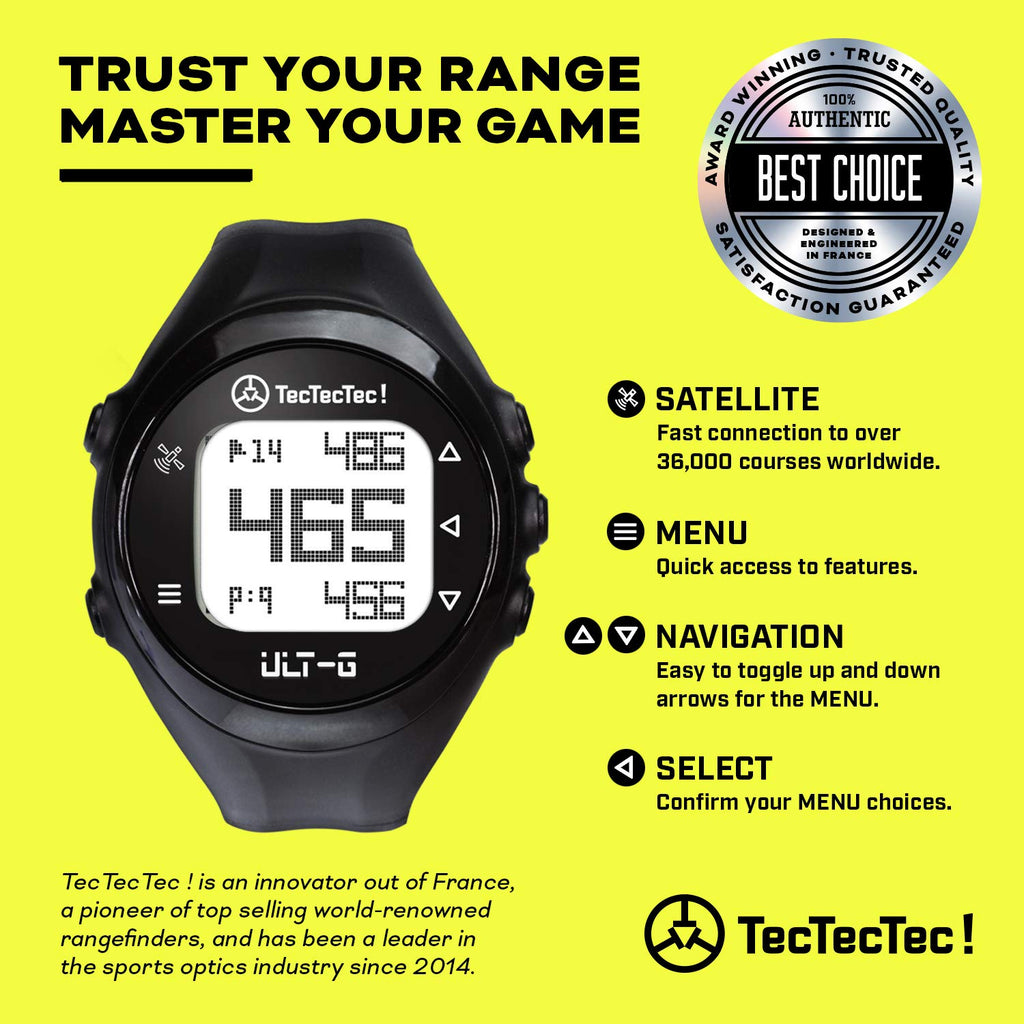 Golf GPS Watch Black C66692