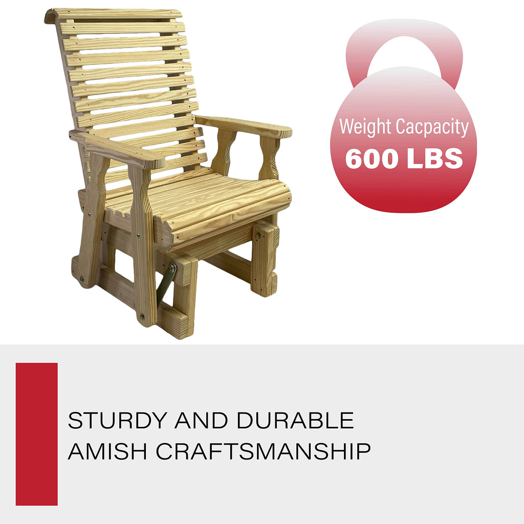 Treated Pine Glider Chair J9806