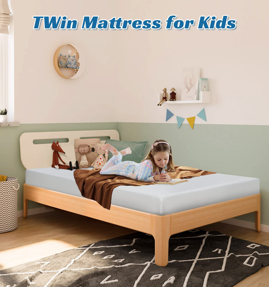 Twin Size 6 Inch Gel Memory Foam Mattress T797