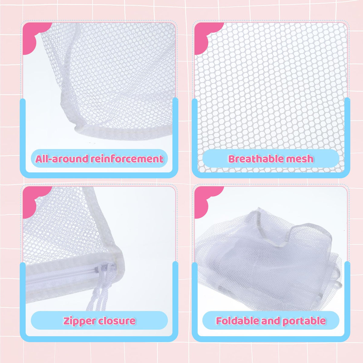 Reusable Storage Mesh Bag V23747