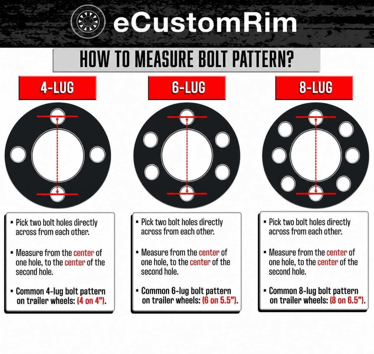 2-Pack Trailer Tire Rim Assembly 12 Inch 4 Lug W151