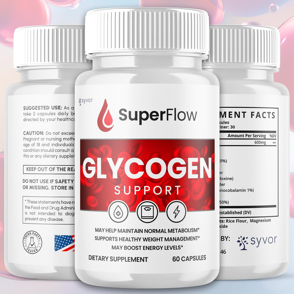 Glycogen Support Supplement Formula 300 Capsules T6858