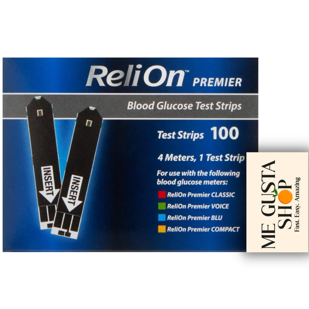 Blood Glucose Test Strips 100 Count R31162