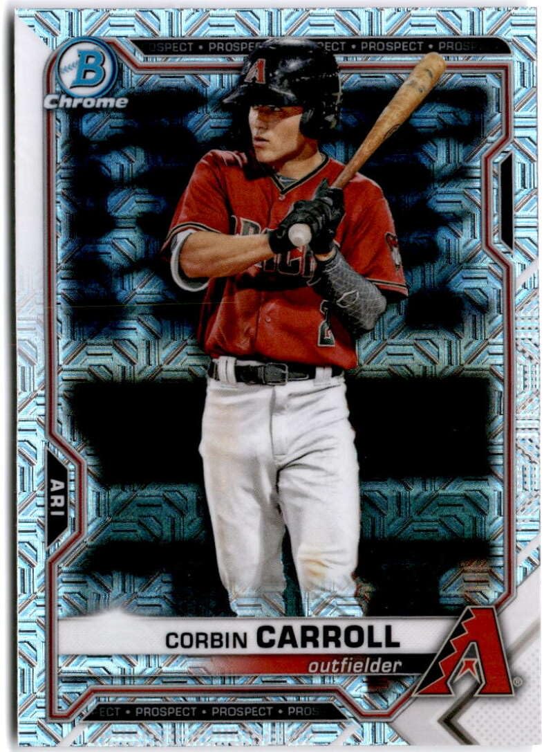 2021 Bowman Chrome Mega Box Mojo Refractor Baseball L984