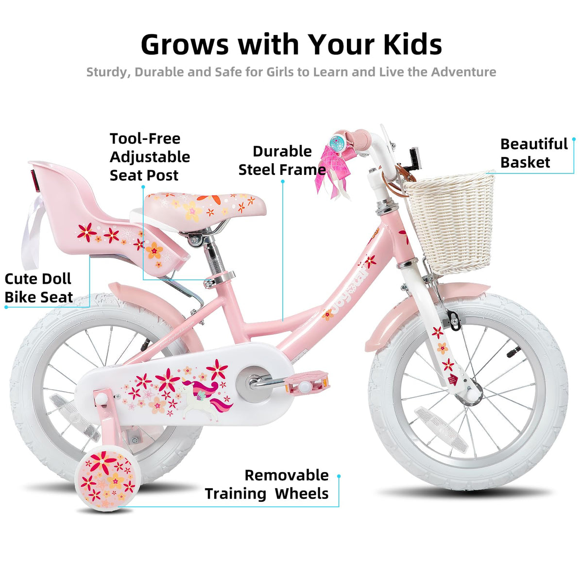 12-20" Kids Bike D951