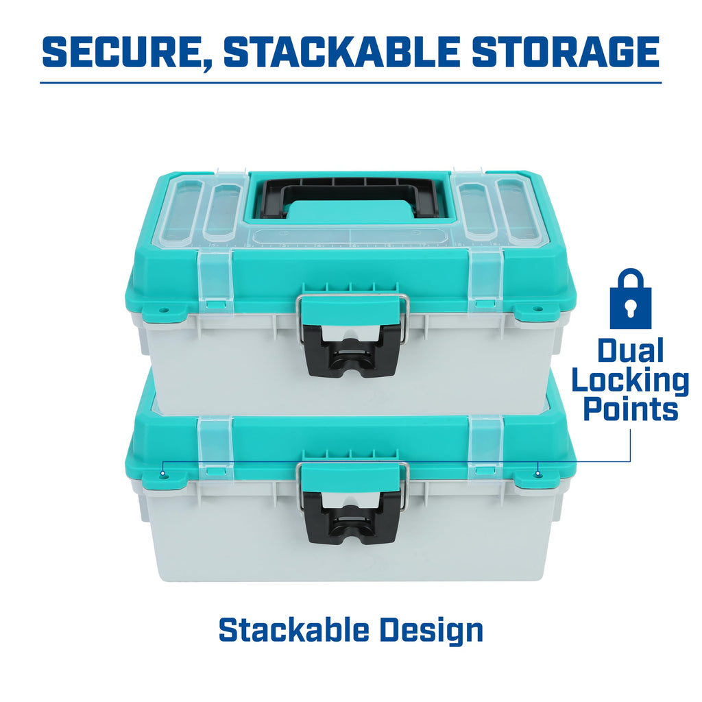 13" Tackle Box with Lift Out Tray F972